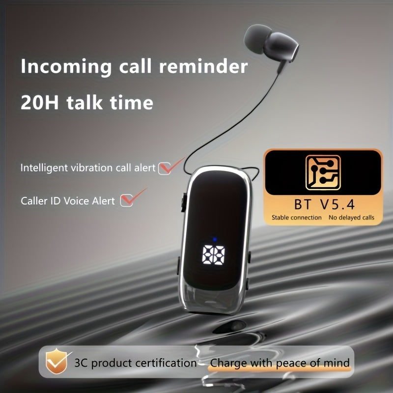 K88 Wireless Clip-on Headset