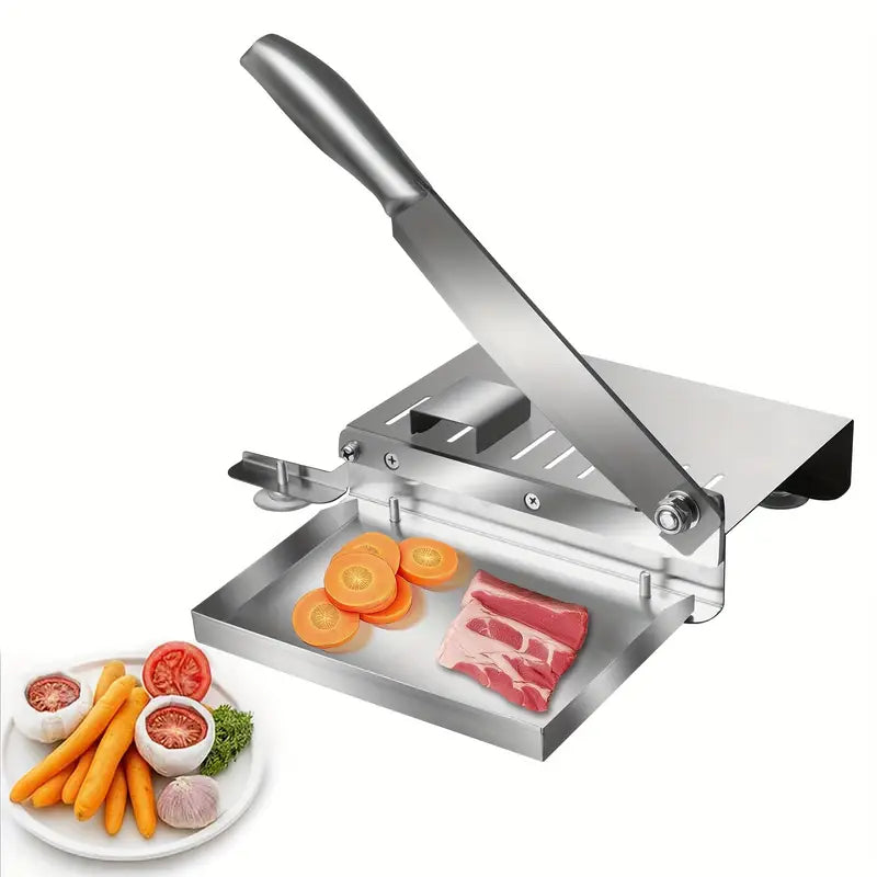 Stainless Steel Manual Meat Slicer