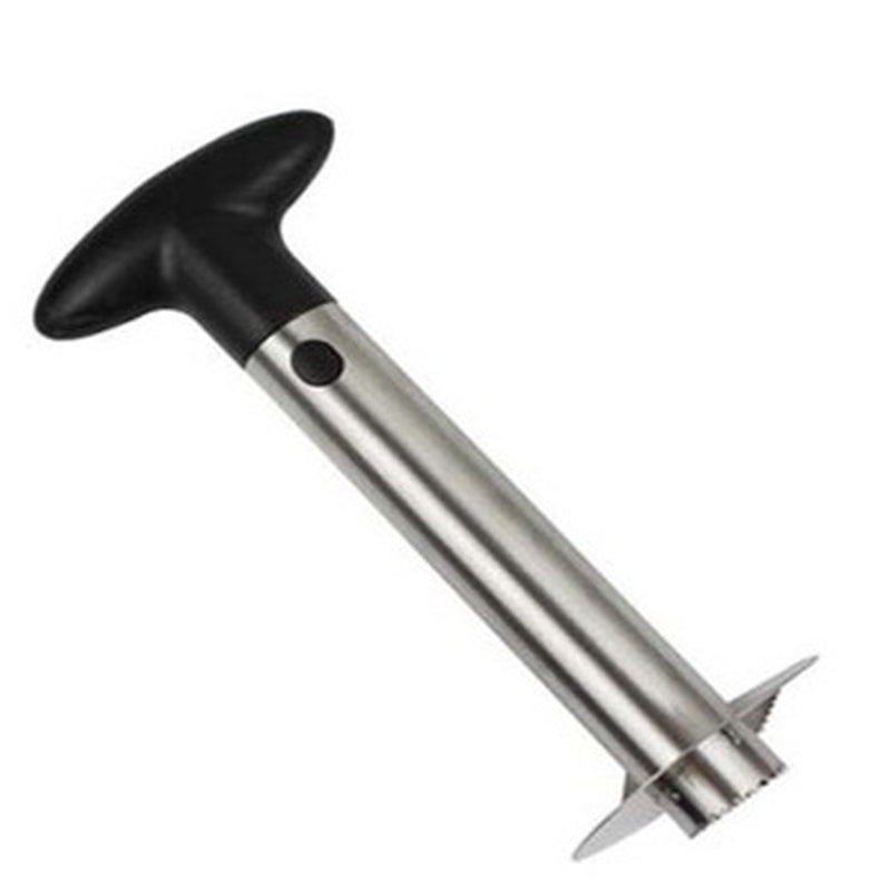 Stainless Steel Kitchen Tools for Slicing, Peeling, And Cutting Pineapples.
