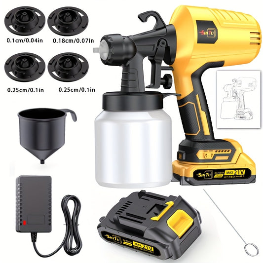 Wireless Spray Gun with Nozzle