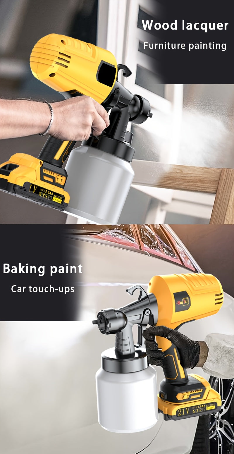 Wireless Spray Gun with Nozzle