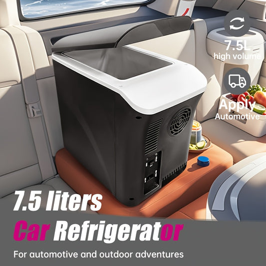 7.5-liter portable mini vehicle-mounted refrigerator