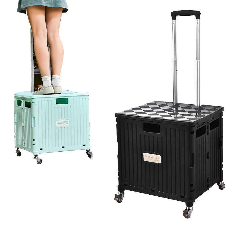 Versatile Folding Shopping Cart