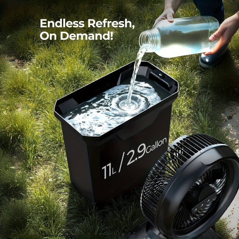 10 Inch Camping Misting Fan