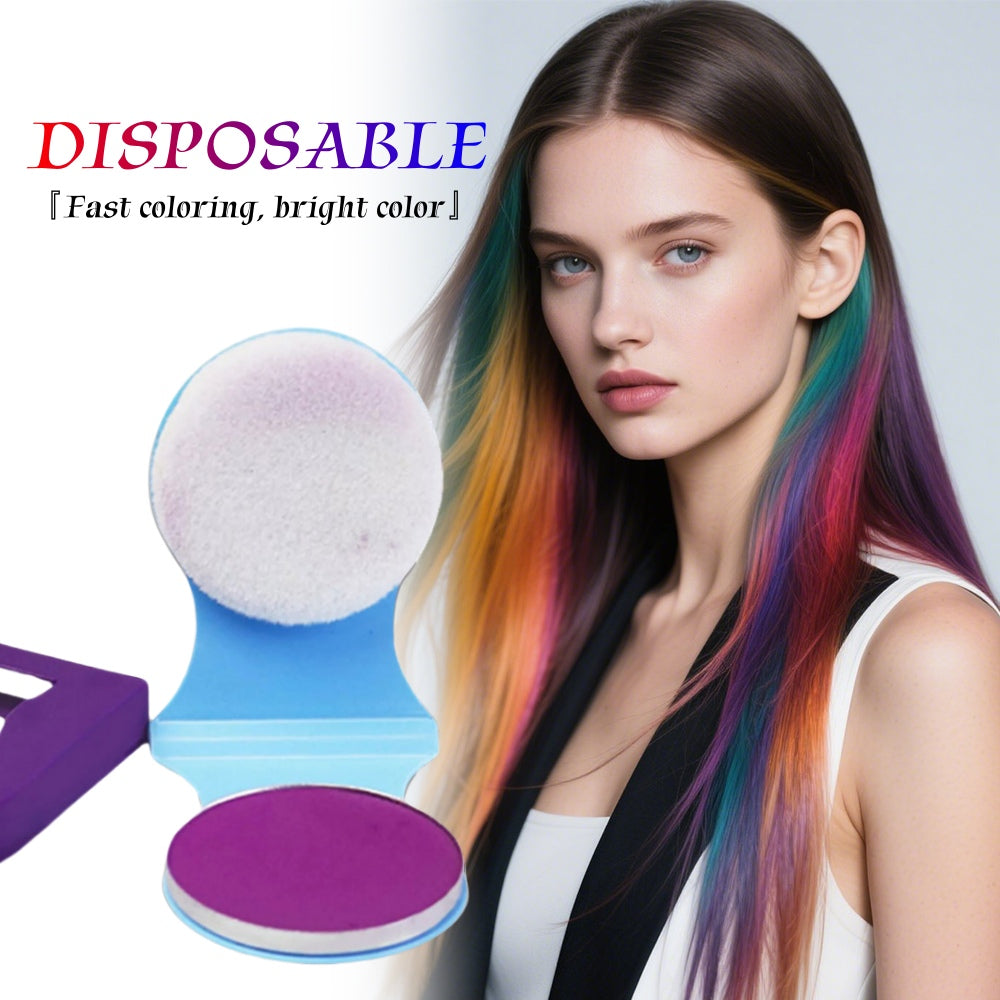 hair coloring powder, disposable fast color