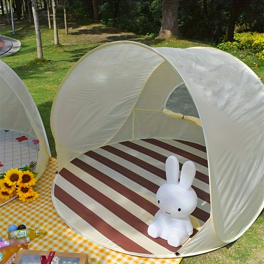 1 quick-setup oval pop-up tent
