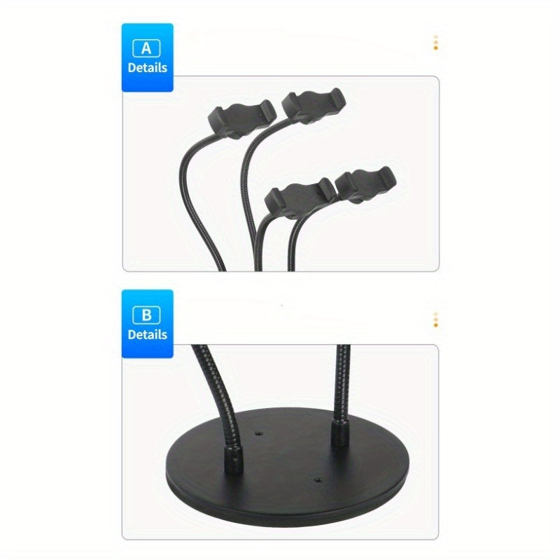 Desktop 4-Position Universal Multi-Functional Phone Stand