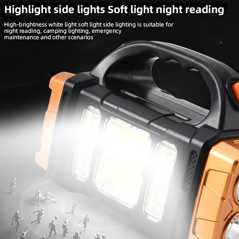 Solar & USB Rechargeable LED Lantern Flashlight