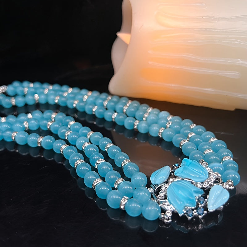Boho Layered Beaded Necklace