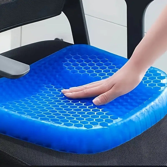 Car Seat Cushion, Thickened Breathable Honeycomb Suction Anti-Slip Cover