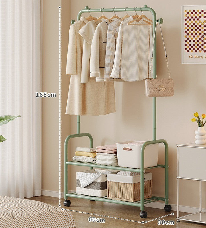 Vertical clothing rack