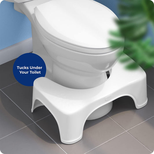 Squatty Potty Standard 7" Toilet Stool, White