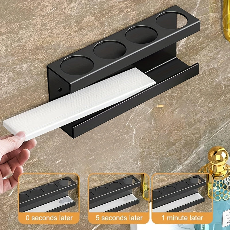 [No Drilling] Wall-Mounted Toothbrush Holder