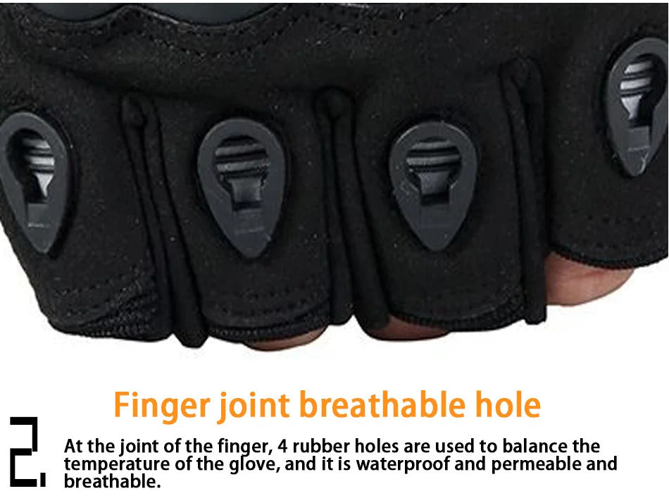 Tactical Hard Knuckle Half finger Gloves