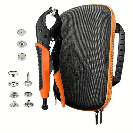 All-in-One Grommet Tool Kit, Eyelet Press Pliers Set