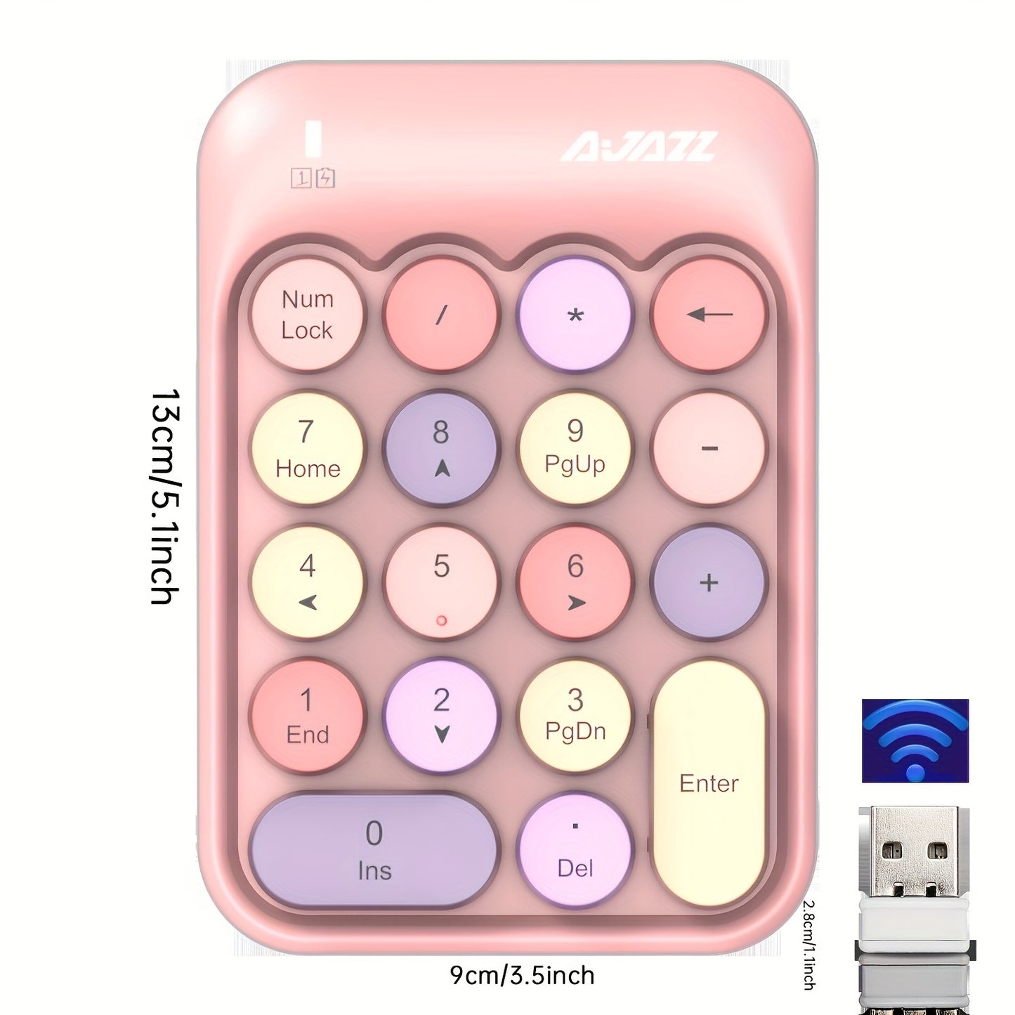 Wireless Mini Numeric Keypad
