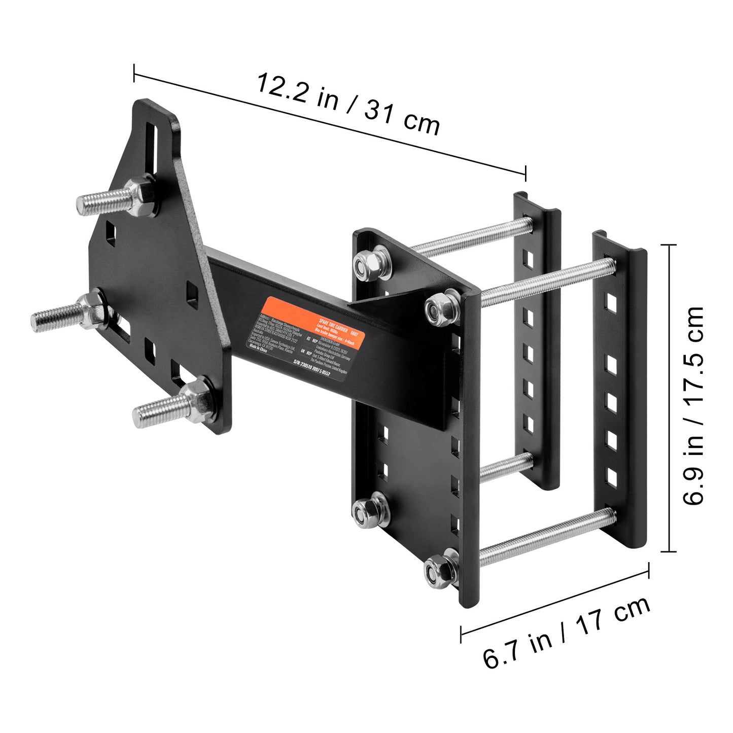 Spare Tire Carrier, Trailer Spare Tire Mount