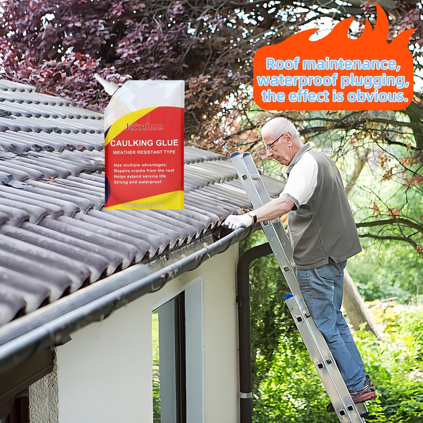 Waterproof Self-leveling Magic Concrete Crack Repair