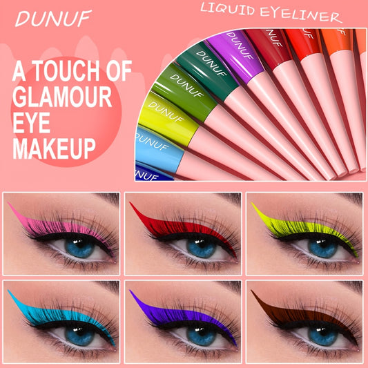 Waterproof Long-Wearing Liquid Eyeliner - Smudge-Resistant
