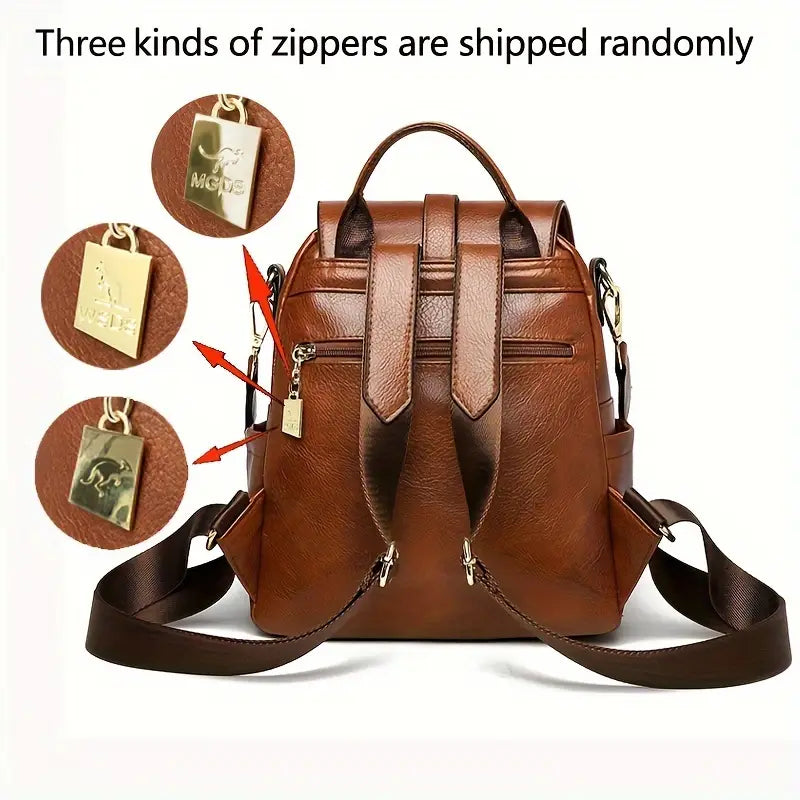 Women's large capacity backpack