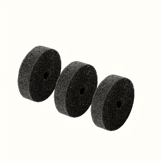 6 3-inch fiber polishing wheels