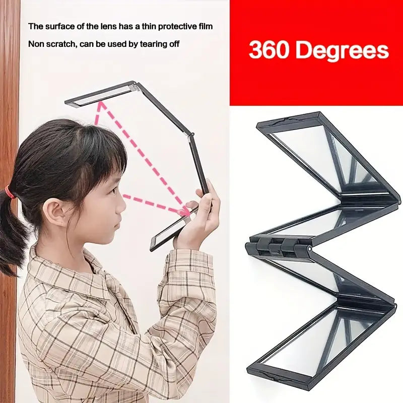 360° Rear View Makeup and Hairstyle Mirror