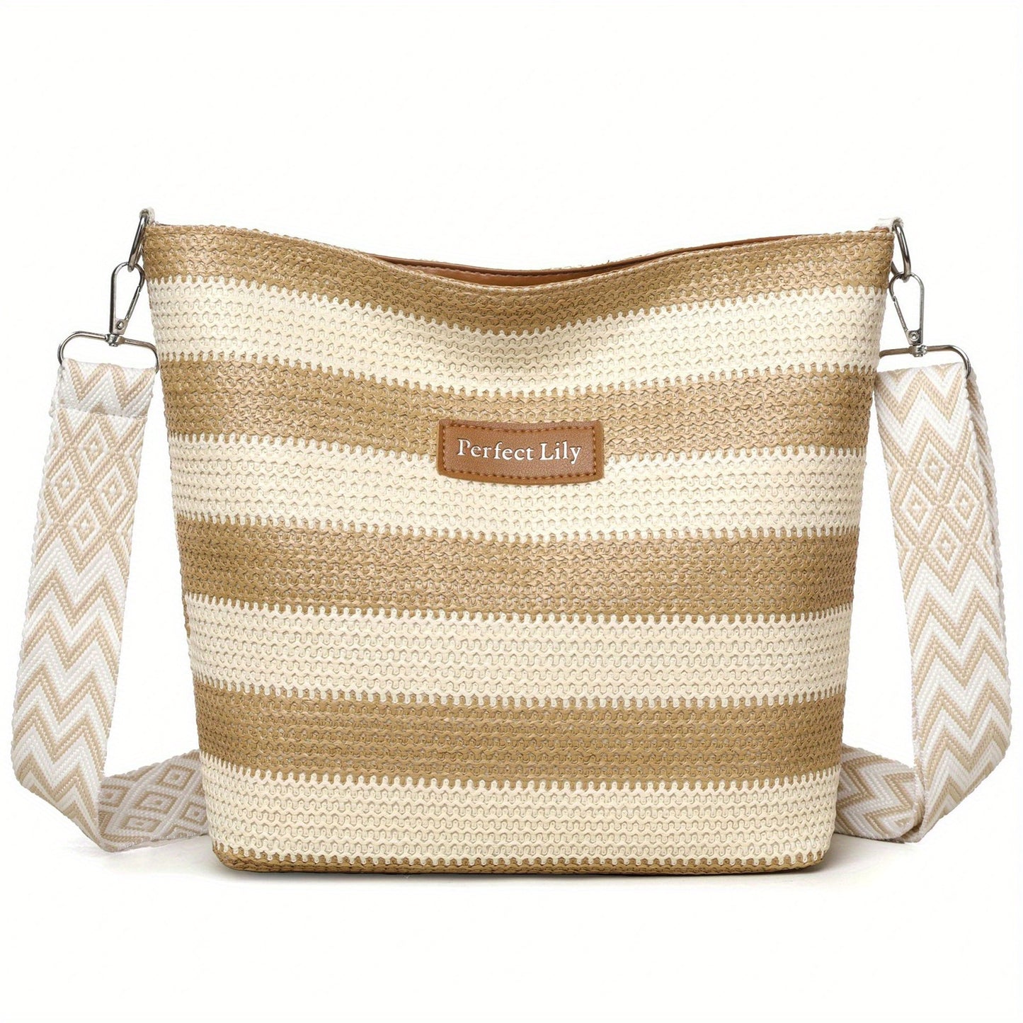 Women's Elegant Woven Crossbody Bag