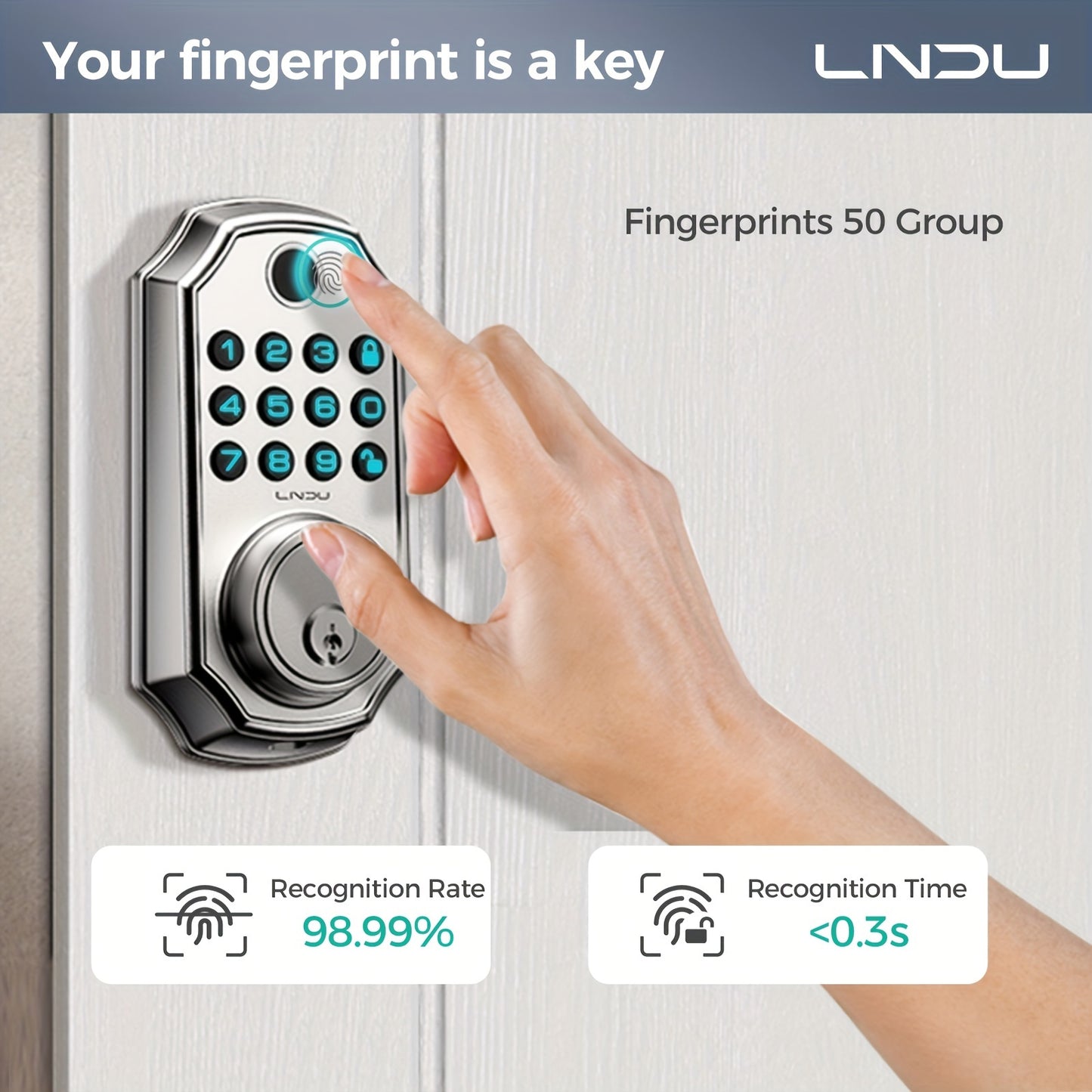 [Smart Lock] Keyless Entry Door Lock