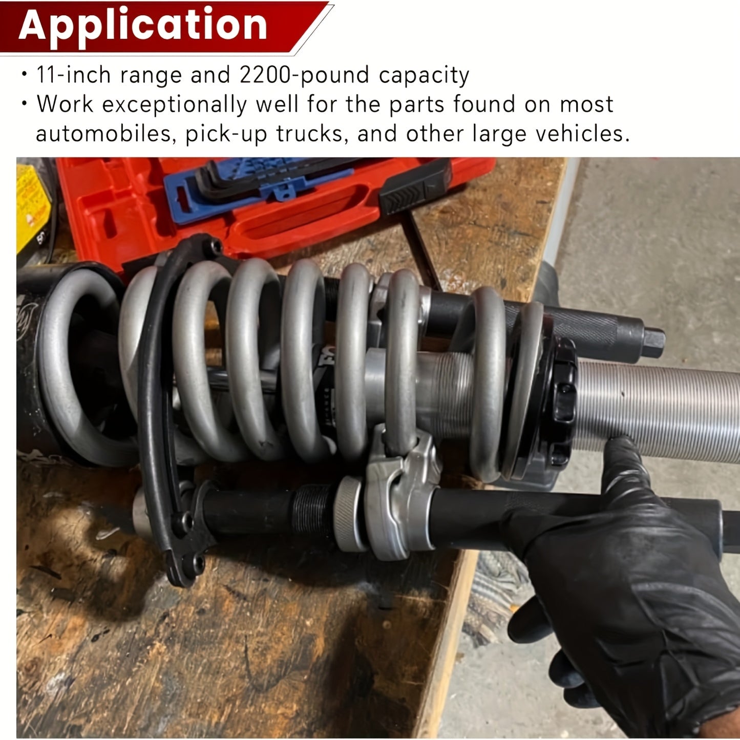 Automotive Repair Specialty Tools Heavy Duty Coil Spring Compressor Tool